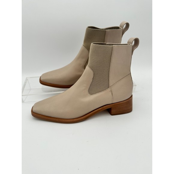$278 NEW Bernardo Hayes Leather Chelsea Bootie Clay Antique Calf Size 8 M B52 - Picture 3 of 7